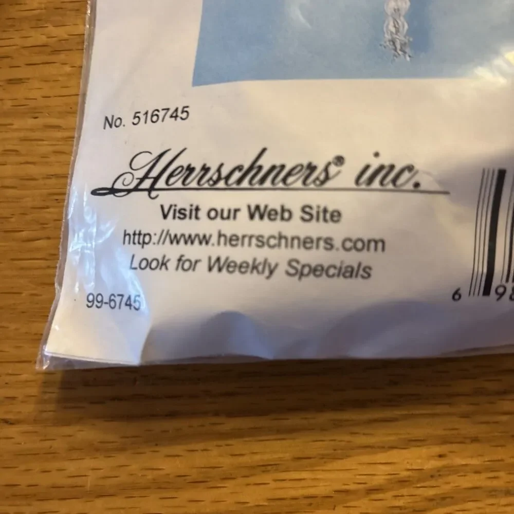 Vintage Herrschners Icicle Accents Beaded Christmas Ornament Kit 516745 NOS